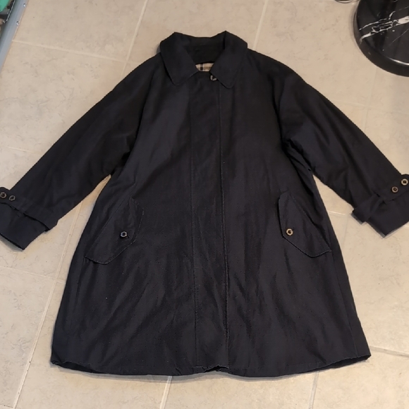 Vintage Blueberry's Women's Button Trench Coat - Picture 2 of 15